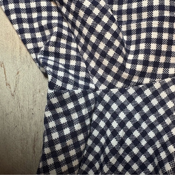 Old Navy Blue & White Gingham Bike Shorts 2X - Picture 4 of 9